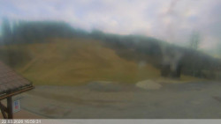 Dolní část sjezdovky