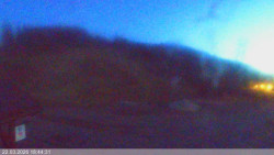 Dolní část sjezdovky