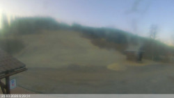 Dolní část sjezdovky