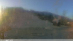 Dolní část sjezdovky