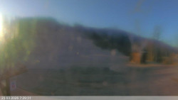 Dolní část sjezdovky