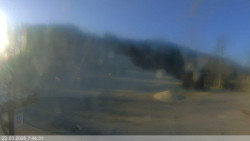 Dolní část sjezdovky