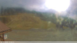 Dolní část sjezdovky