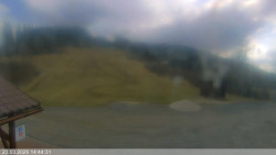 Dolní část sjezdovky