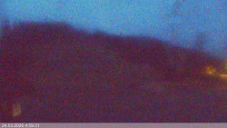 Dolní část sjezdovky