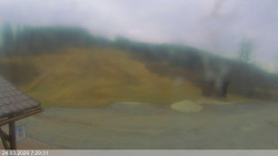 Dolní část sjezdovky