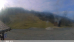 Dolní část sjezdovky