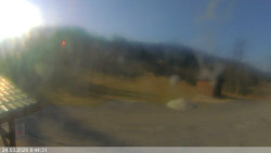 Dolní část sjezdovky