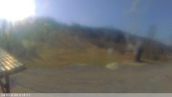 Dolní část sjezdovky