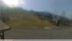 Dolní část sjezdovky