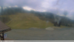 Dolní část sjezdovky