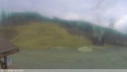 Dolní část sjezdovky