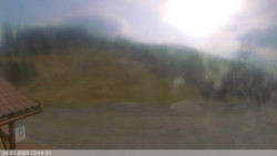 Dolní část sjezdovky