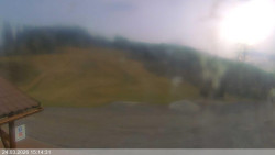 Dolní část sjezdovky