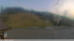 Dolní část sjezdovky