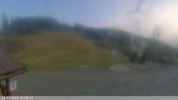 Dolní část sjezdovky