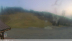 Dolní část sjezdovky