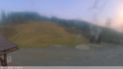 Dolní část sjezdovky