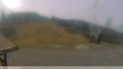 Dolní část sjezdovky