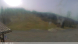 Dolní část sjezdovky