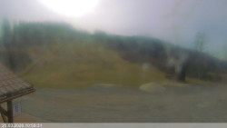 Dolní část sjezdovky