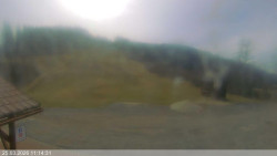 Dolní část sjezdovky