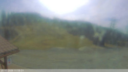 Dolní část sjezdovky