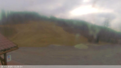 Dolní část sjezdovky