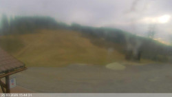 Dolní část sjezdovky