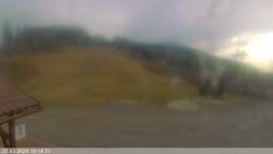 Dolní část sjezdovky