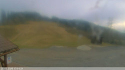 Dolní část sjezdovky