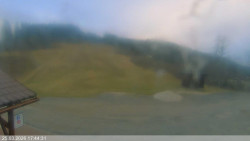 Dolní část sjezdovky