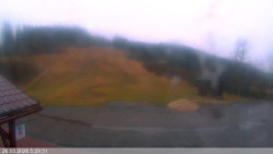 Dolní část sjezdovky