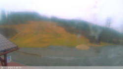 Dolní část sjezdovky