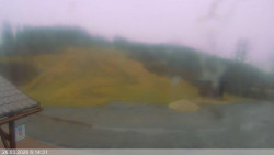 Dolní část sjezdovky