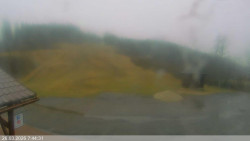 Dolní část sjezdovky