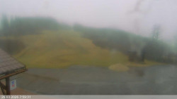 Dolní část sjezdovky