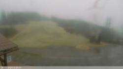 Dolní část sjezdovky