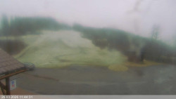 Dolní část sjezdovky