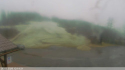 Dolní část sjezdovky