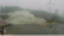 Dolní část sjezdovky