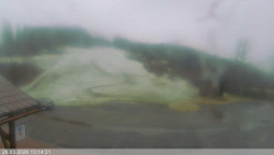 Dolní část sjezdovky