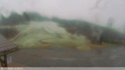 Dolní část sjezdovky