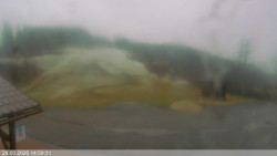 Dolní část sjezdovky