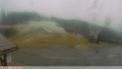 Dolní část sjezdovky