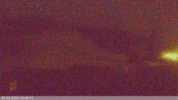 Dolní část sjezdovky