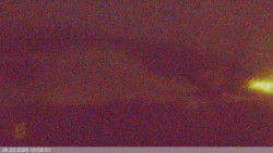 Dolní část sjezdovky