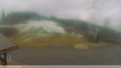 Dolní část sjezdovky