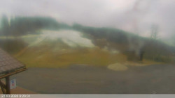 Dolní část sjezdovky