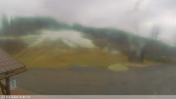 Dolní část sjezdovky